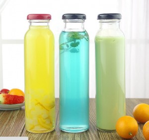 Wholesale Manufacturer 100ml essential oil bottle clear boston round glass bottle