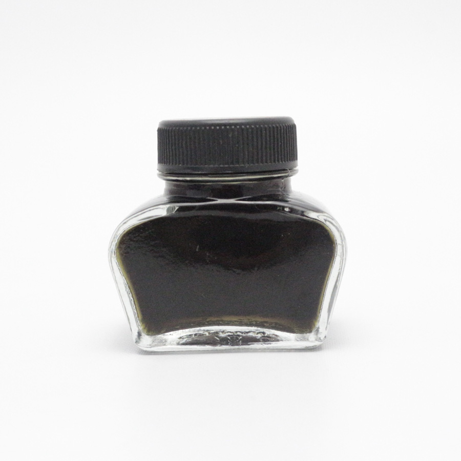 Shanghai hot sell 50ml empty ink glass bottle for fountain pen tattoo ink bottle