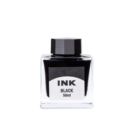 50 ml inside engraving square fountain ink glass bottle empty bottle for tattoo ink