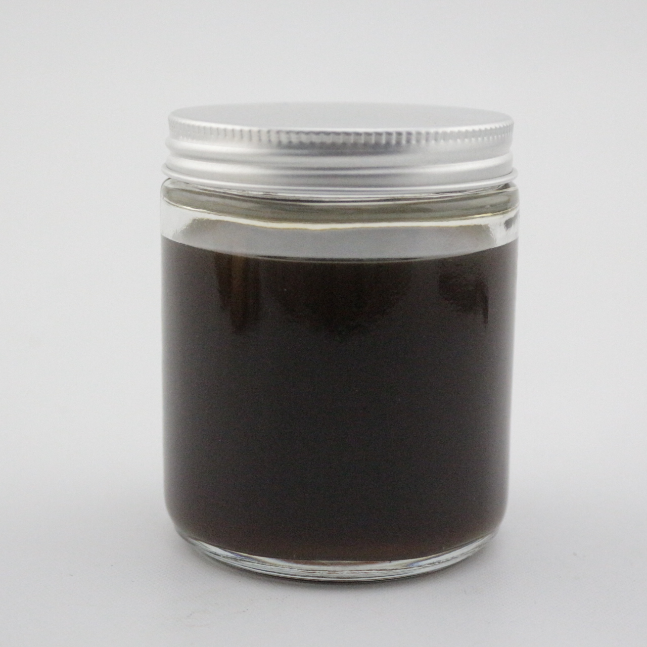 shanghai factory direct 250 ml flat round mason honey jam glass jar with aluminum cap and seal liner