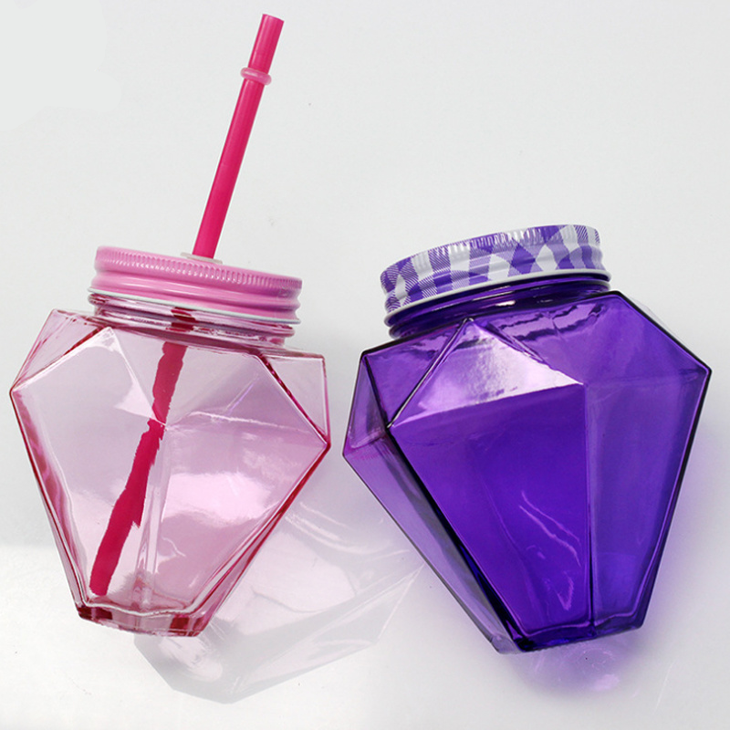 shanghai factory direct 500 ml mason for honey jam food glass jar with aluminum cap and seal liner