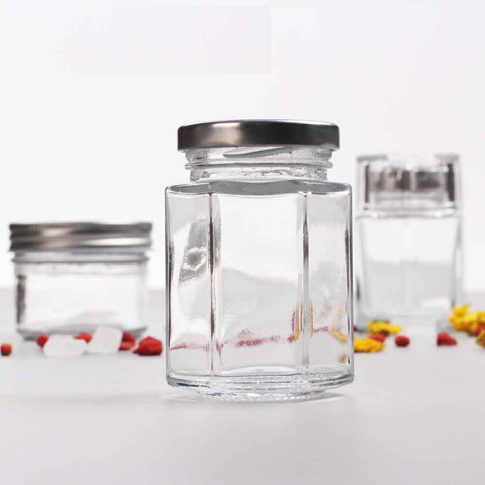 Glass bottle for bird nest hot sell 50ml 75g 75ml Recycled Bird Nest Glass Bottle Cylinder Glass Jar