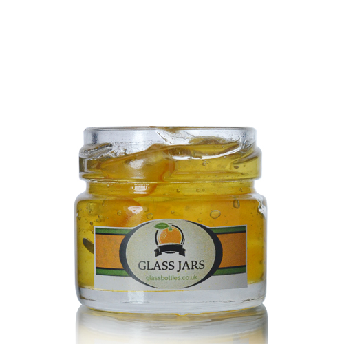 shanghai Wedding Favors Honey Eid Mini Glass Jar 30 ml with Gold Lids 1oz 28g iso9001