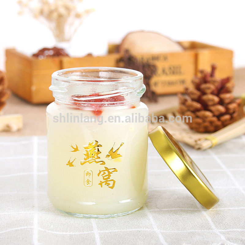 Glass Spice Jar with Metal Screw Cap