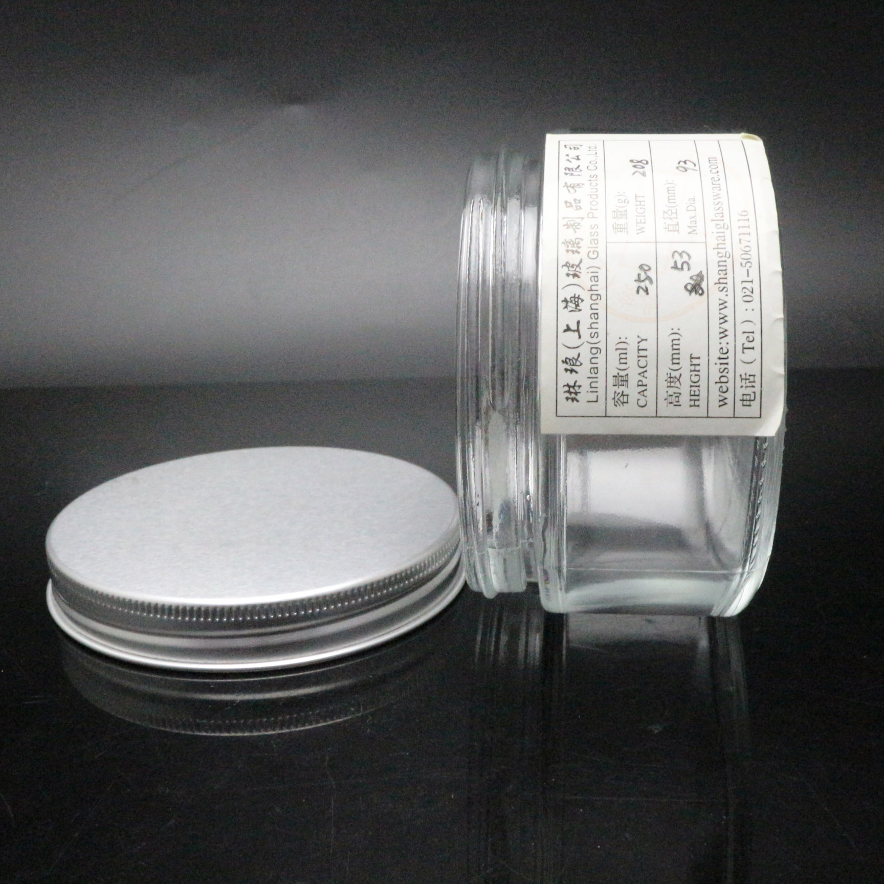 Buy Wholesale China Large Capacity Wide Mouth Glass Storage Jars