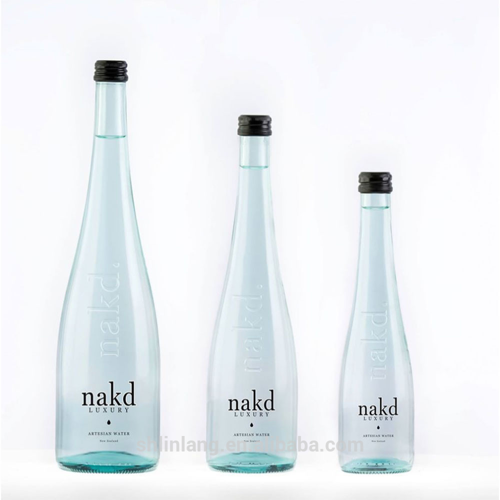 Buy Wholesale China Empty Glass Water Bottles Can Be Customized