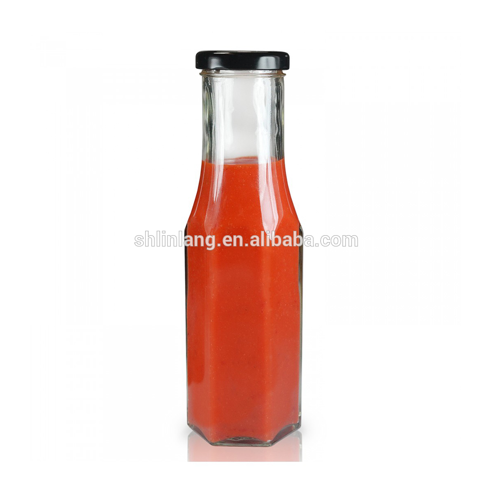 Hot Sauce Clear Glass Dasher Bottle - Empty - 5 oz