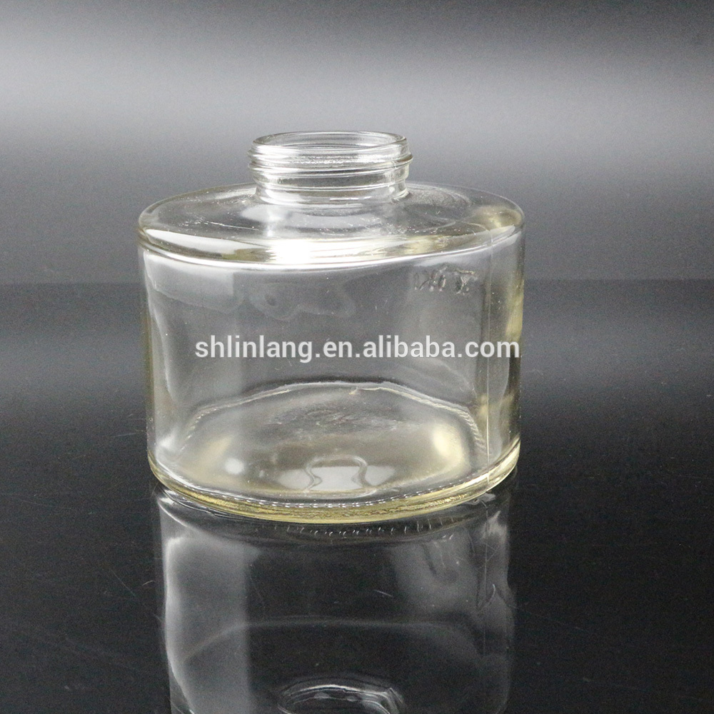 100% Original 70 Ml 100 Ml Bottle Refill Ink -
 Round Clear glass oil lamp – Linlang