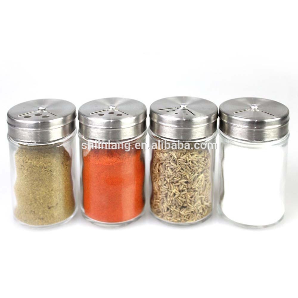 OEM Manufacturer for 2oz Jar - Mini Glass Spice Jar with Plastic