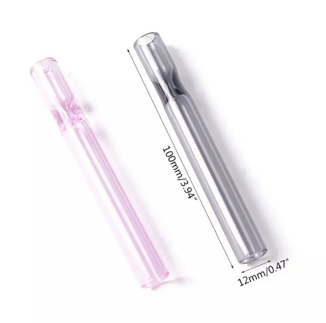 1 PC Pipes Glass Smoking Pipe Herb Filter Smoke Tip Colorful Glass Pipe  Cigarette Holder Lighter Weeding Smoking Accessories Length 10cm - China Smoking  Pipes and Smoking price