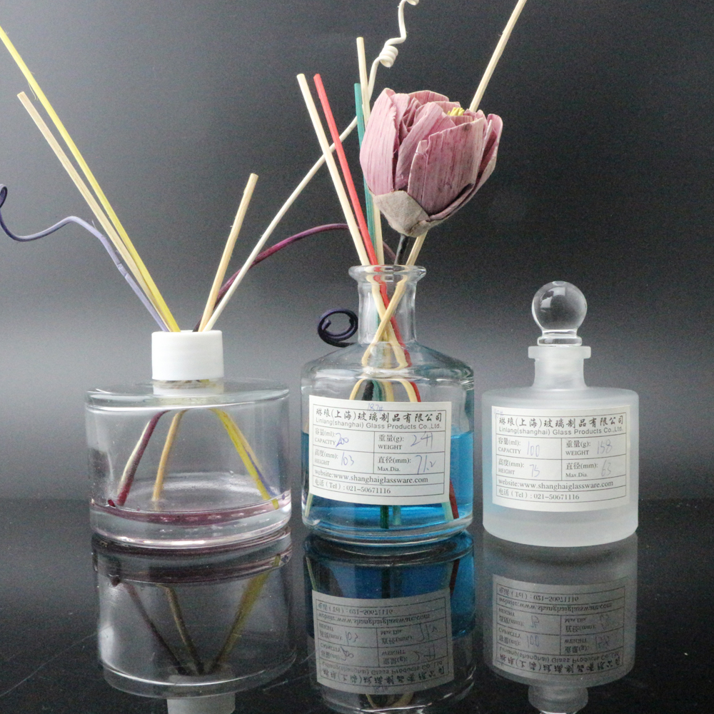 Discountable price Wide Mouth Pharmaceutical Glass Bottle -
 reed diffuser glass bottle 100ml – Linlang