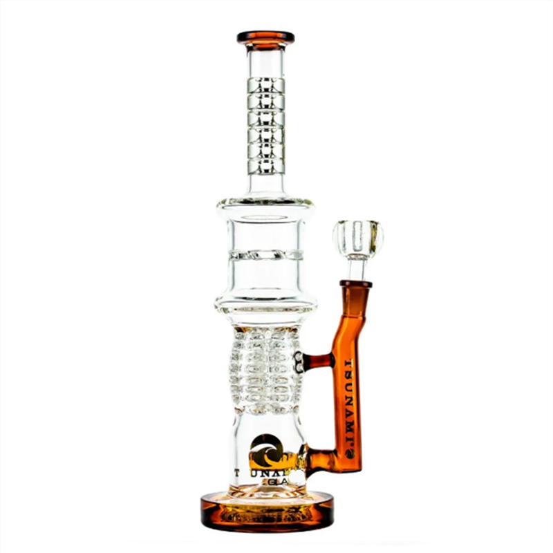 Funky Factory - Water Pipe for Smoking - Grenade Glass Mini Bong